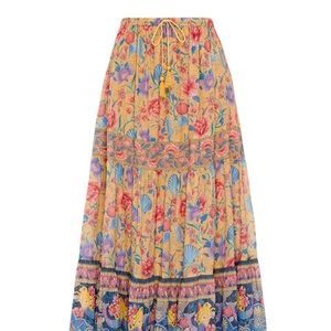 Spell&gypsy seashell maxi skirt
